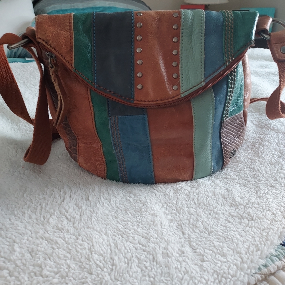 The Sak Multicolor Striped Shoulder Bag